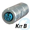 Straight, 3-11mm OD, L-coding Kit