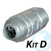 Straight, 3-11mm OD, L-coding Kit
