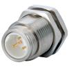 M16 Signal Connector Panel, Male Thread, Rear Mount, Single Hole Mounted