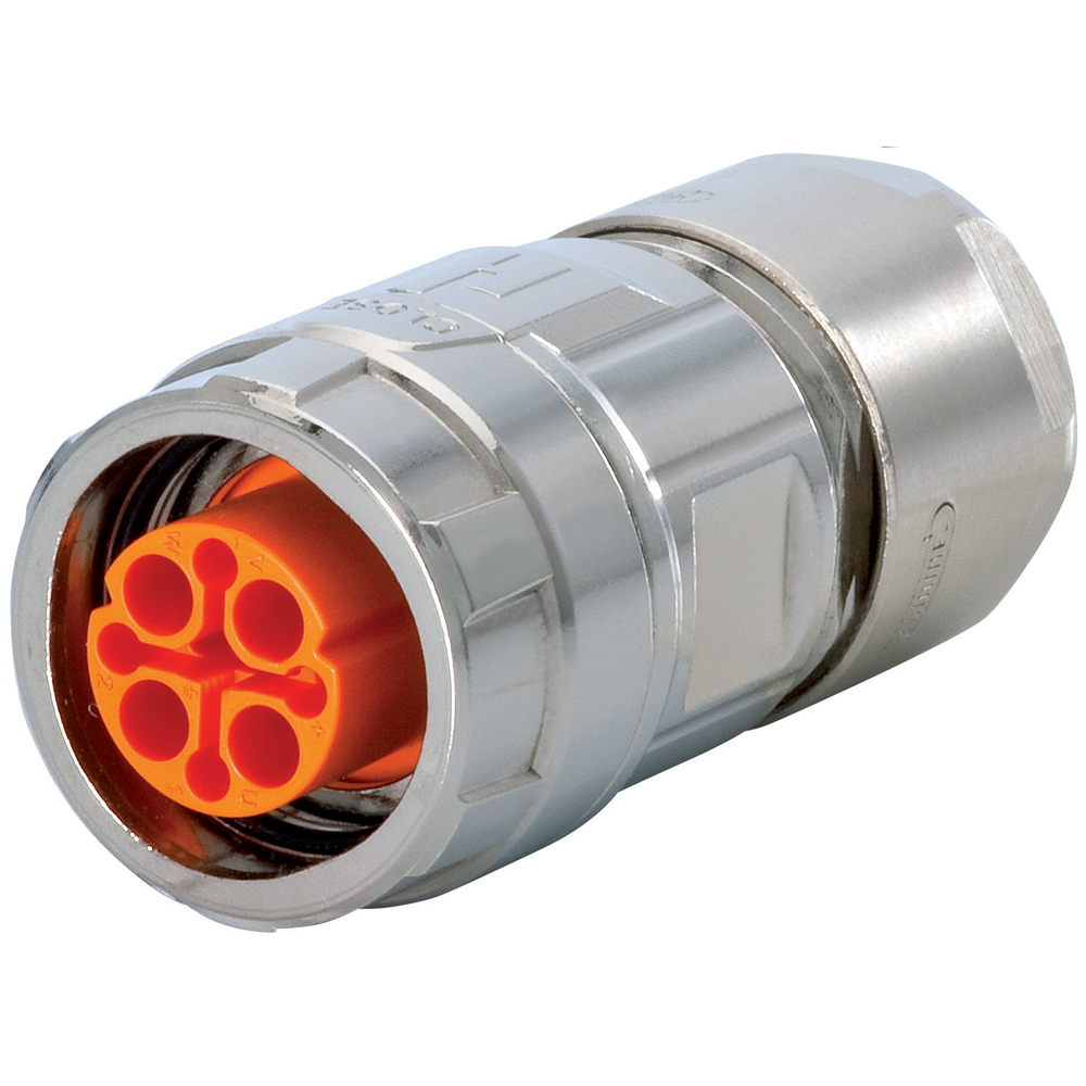 M16 TWILOCK Power Circular Connector Straight Female Sealcon, Hummel, S7.816.400.000, 7.816