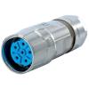 M23 Straight Power Connector