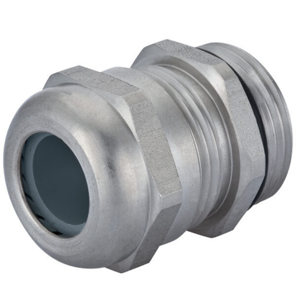 M20 x 1.5 303 INOX Stainless Steel Buna-N Insert Reduced Dome Cable Gland | Cord Grip | Strain Relief CD20MR-SS