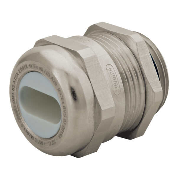 Ex-e PG 16 Nickel Plated Brass Romex® Flat-Cable Dome Cable Gland | Cord Grip | Strain Relief CD16AS-EB1