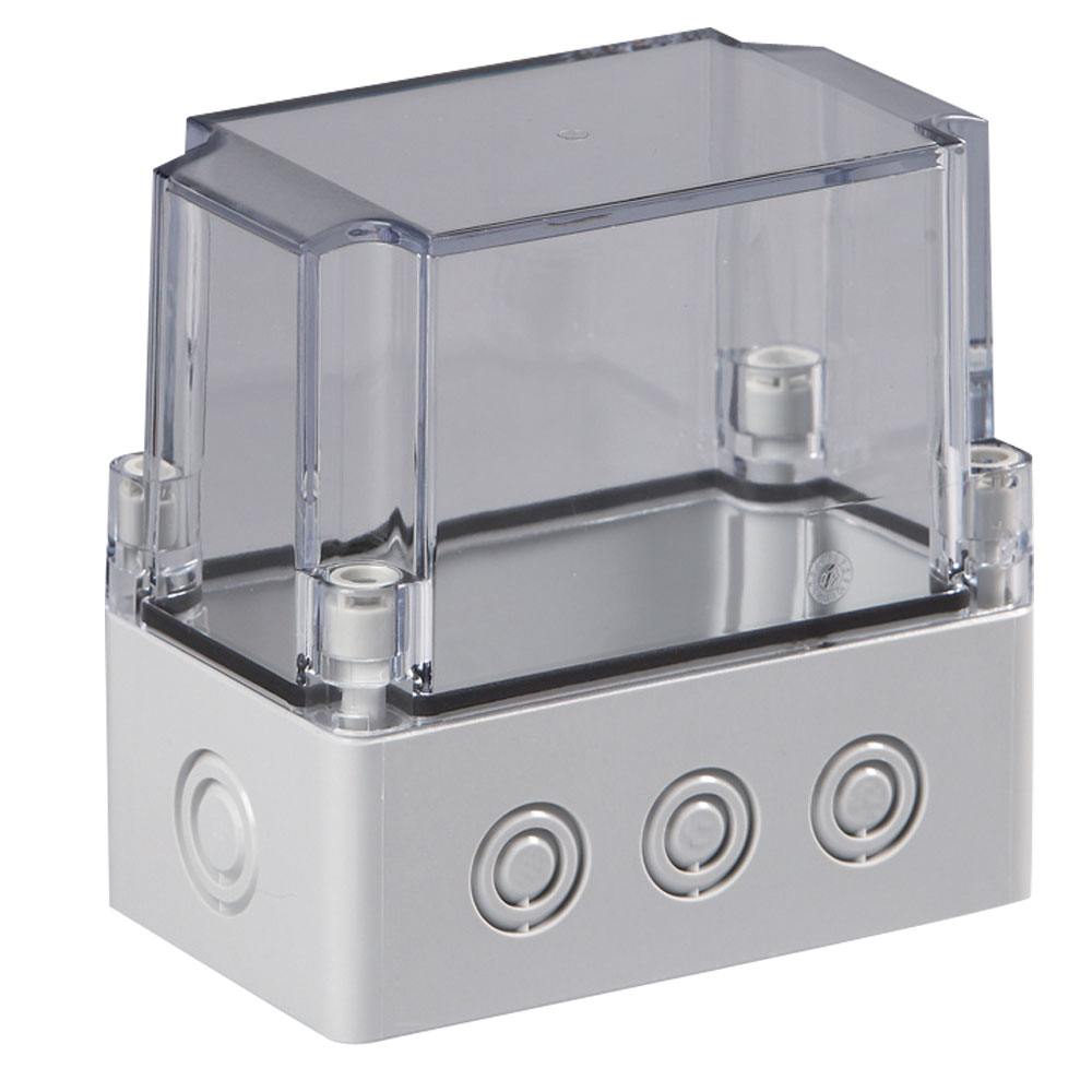 UL Polycarbonate Metric Series S Enclosures | PG Knockouts Transparent Cover | S3120055079PTU