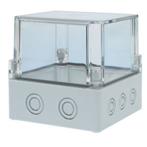 UL Polycarbonate Metric Series S Enclosures | PG Knockouts Transparent Cover | S3120055192PTU