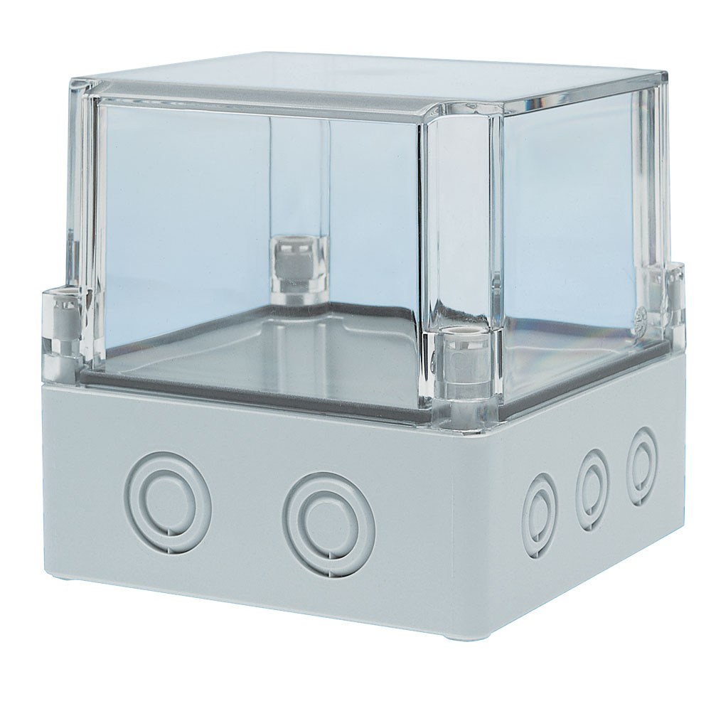 UL Polycarbonate Metric Series S Enclosures | PG Knockouts Transparent Cover | S3120055192PTU