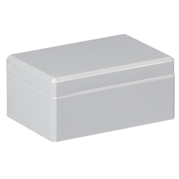 UL Polycarbonate Metric Enclosure | Plain Sides Gray Cover | S3110050043GU