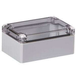 UL Polycarbonate Metric Enclosure | Plain Sides Transparent Cover | S3110050050TU