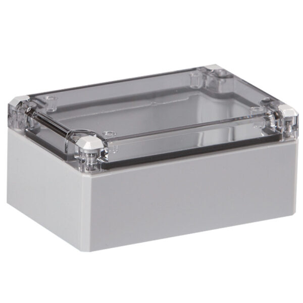 UL Polycarbonate Metric Enclosure | Plain Sides Transparent Cover | S3110050050TU