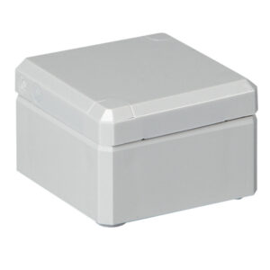 UL Polycarbonate Metric Enclosure | Plain Sides Gray Cover | S3110050081GU