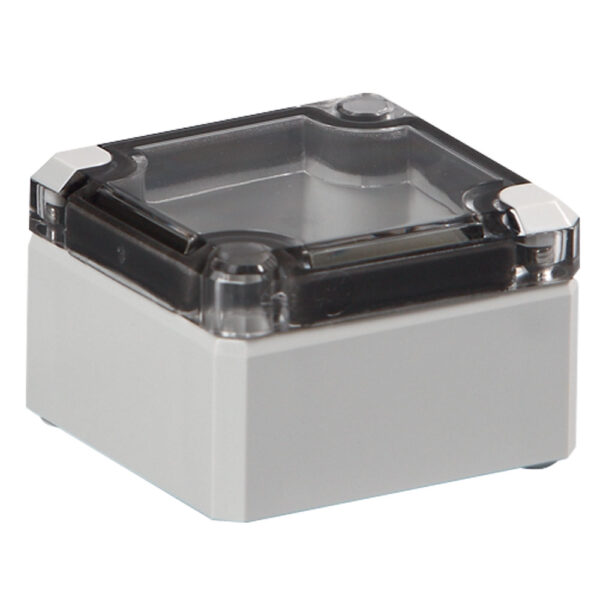 UL Polycarbonate Metric Enclosure | Plain Sides Transparent Cover | S3110050098TU