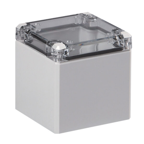 UL Polycarbonate Metric Enclosure | Plain Sides Transparent Cover | S3110050135TU