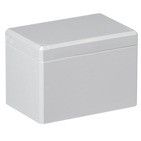 UL Polycarbonate Metric Enclosure | Plain Sides Gray Cover | S3110050203GU