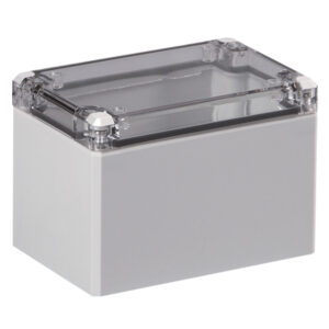 UL Polycarbonate Metric Enclosure | Plain Sides Transparent Cover | S3110050210TU