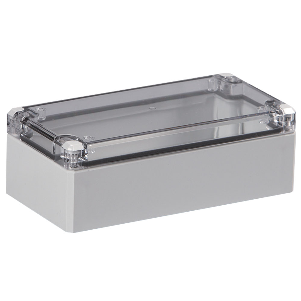 UL Polycarbonate Metric Enclosure | Plain Sides Transparent Cover | S3110050258TU