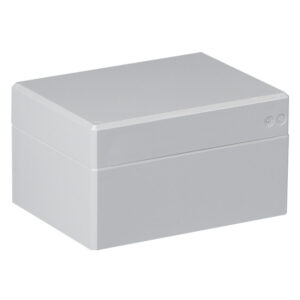 UL Polycarbonate Metric Enclosure | Plain Sides Gray Cover | S3110050401GU