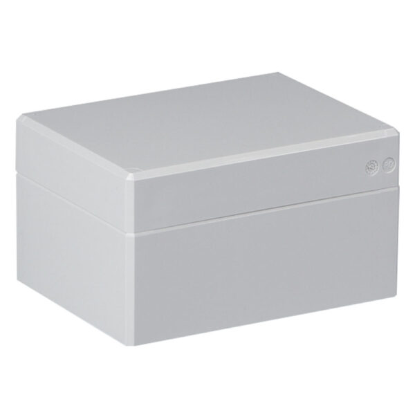 UL Polycarbonate Metric Enclosure | Plain Sides Gray Cover | S3110050401GU