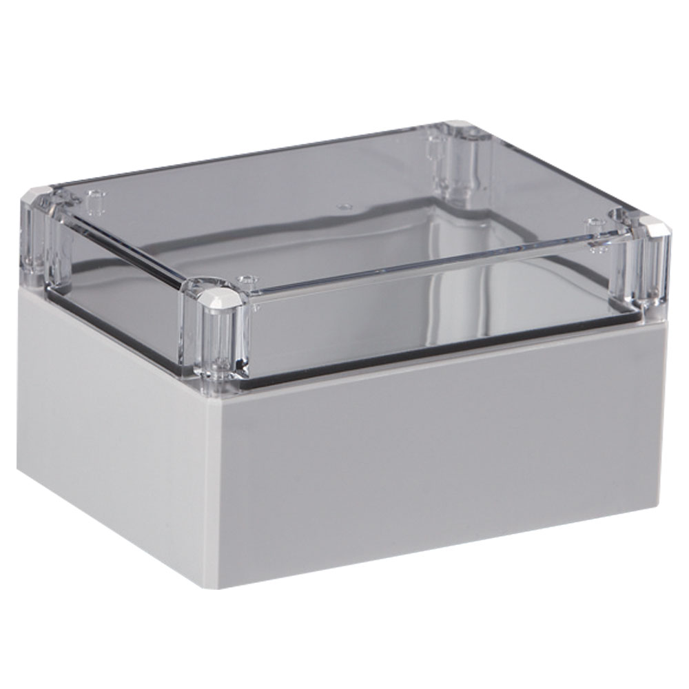 UL Polycarbonate Metric Enclosure | Plain Sides Transparent Cover | S3110050418TU