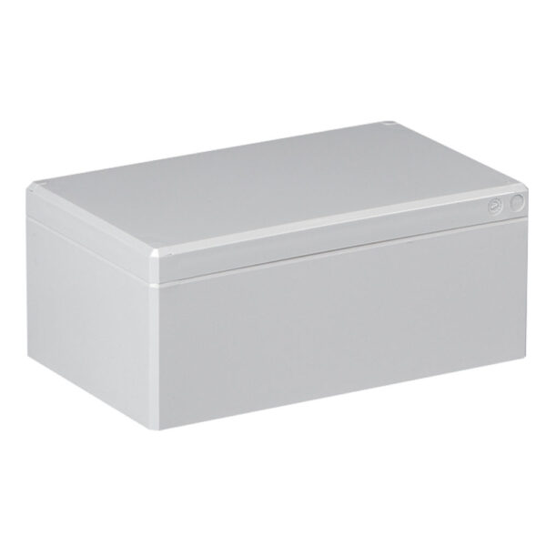 UL Polycarbonate Metric Enclosure | Plain Sides Gray Cover | S3110050487GU