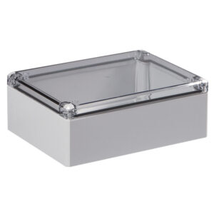 UL Polycarbonate Metric Enclosure | Plain Sides Transparent Cover | S3110050579TU