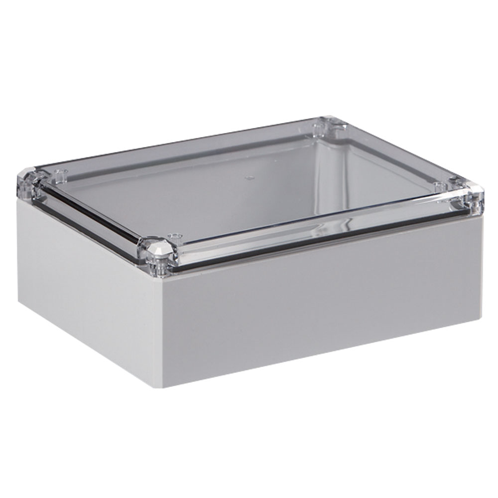 UL Polycarbonate Metric Enclosure | Plain Sides Transparent Cover | S3110050579TU