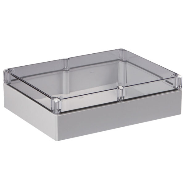 UL Polycarbonate Metric Enclosure | Plain Sides Transparent Cover | S3110050739TU