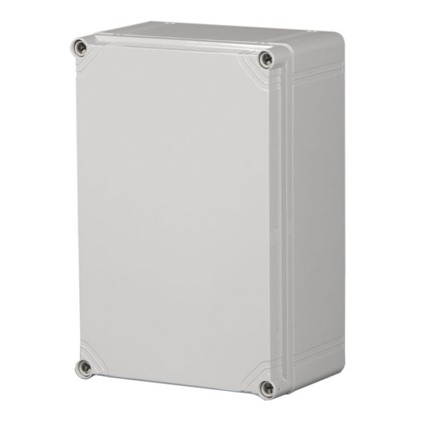 UL Fiberglass Reinforced Polyester Metric Enclosure | Plain Sides Gray Cover | S3130084420GU