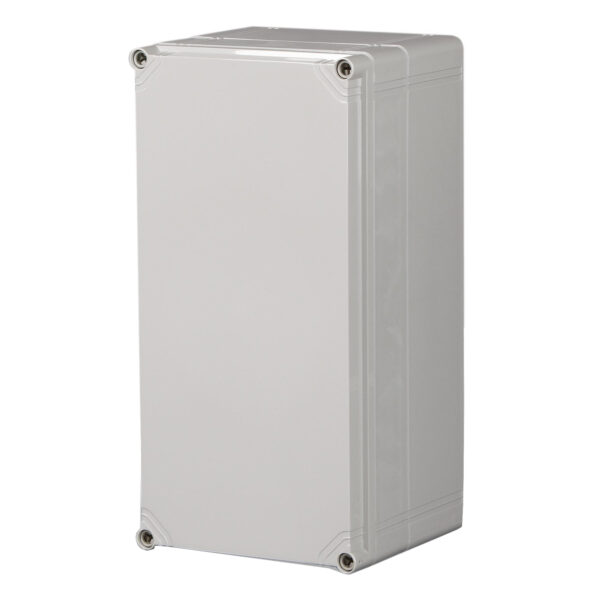 UL Fiberglass Reinforced Polyester Metric Enclosure | Plain Sides Gray Cover | S3130084642GU