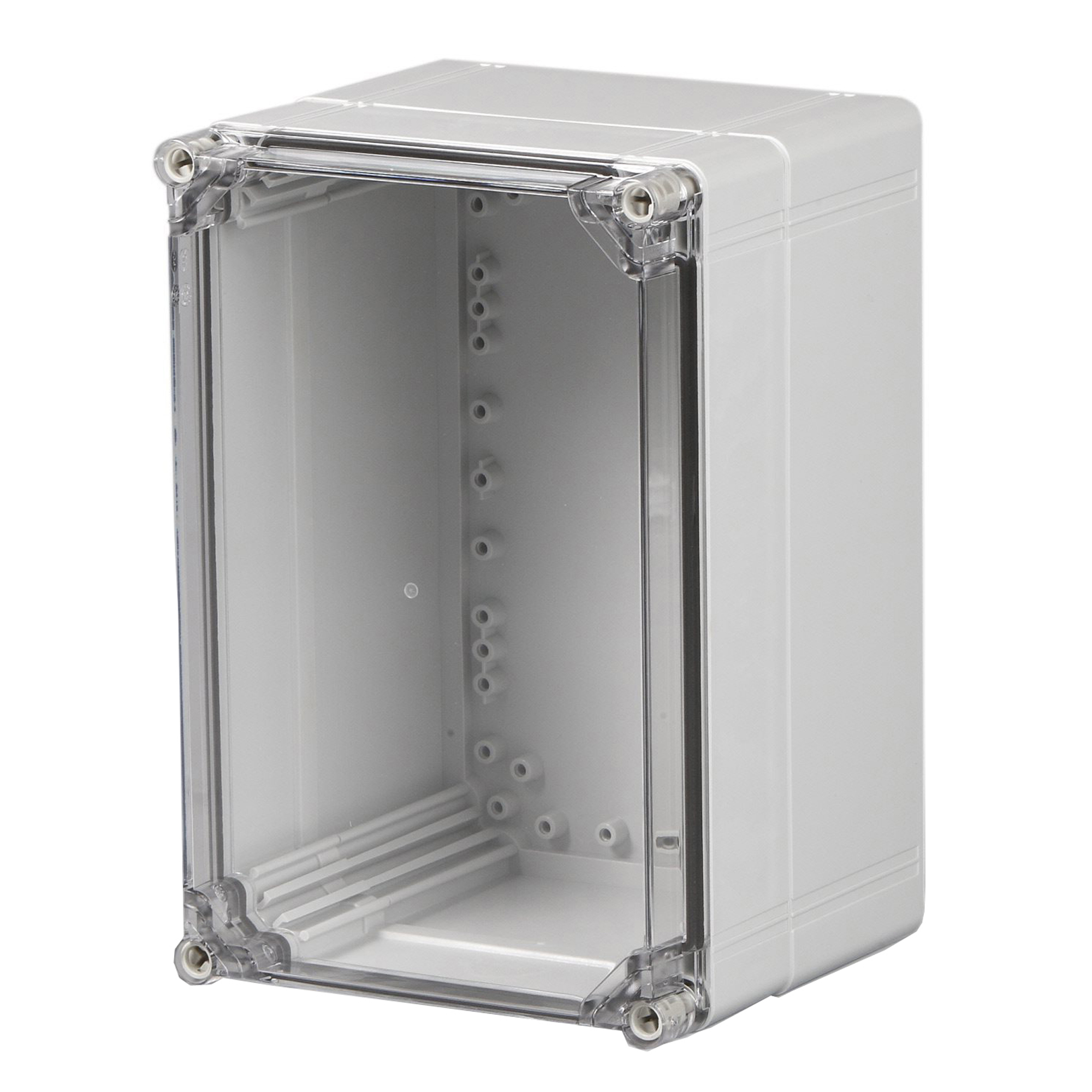 UL Fiberglass Reinforced Polyester Metric Enclosure | Plain Sides Transparent Cover | S3130084703TU