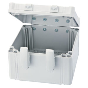 UL Polycarbonate Hinged Enclosures | Plain Sides Gray Cover | S3140074308GU