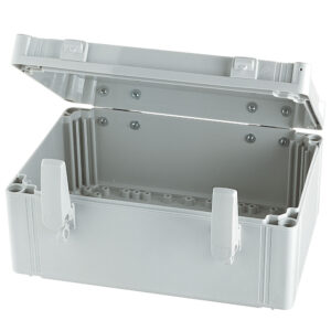 UL Polycarbonate Hinged Enclosures | Plain Sides Gray Cover | S3140074353GU