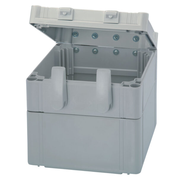 UL Polycarbonate Hinged Enclosures | Plain Sides Gray Cover | S3140074490GU
