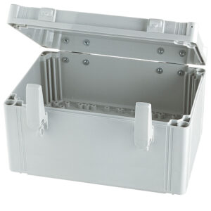 UL Polycarbonate Hinged Enclosures | Plain Sides Transparent Cover | S3140074537GU