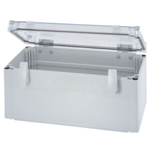 UL Polycarbonate Hinged Enclosures | Plain Sides Transparent Cover | S3140074551TU