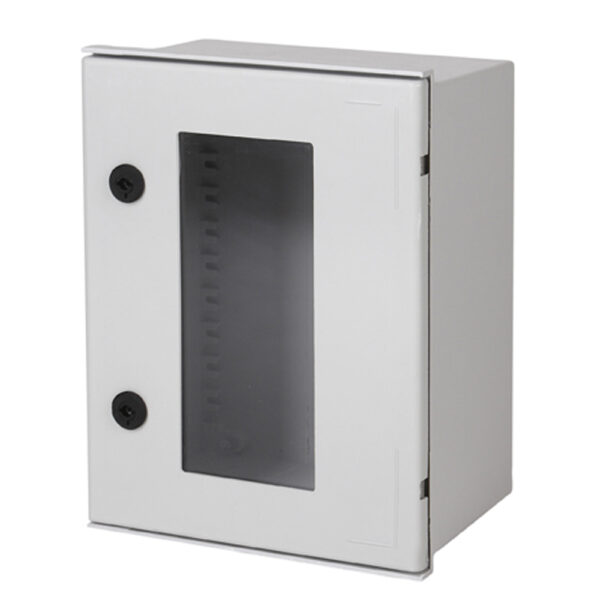 UL Fiberglass Cabinet Enclosure | Plain Sides / Window Cover | S360404020WU