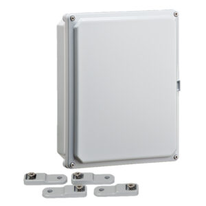 Polycarbonate Enclosure 10" x 8" x 2" | Opaque Four Screw Cover | SH10082S