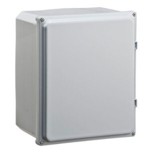 Polycarbonate Enclosure 12" x 10" x 6" | Opaque Four Screw Cover  | SH12106SF