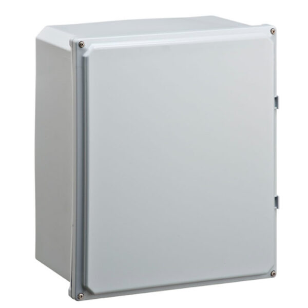 Polycarbonate Enclosure 14" x 12" x 6" | Opaque Four Screw Cover | SH141206SF