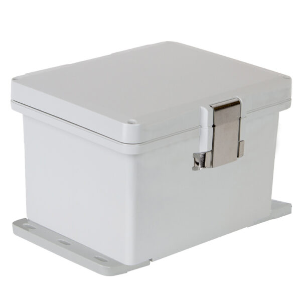 UL Polycarbonate 8x6x4 Polycon Enclosure | Hinged Metal Latch