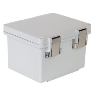 UL Polycarbonate 10x8x6 Polycon Enclosure | Hinged Metal Latch