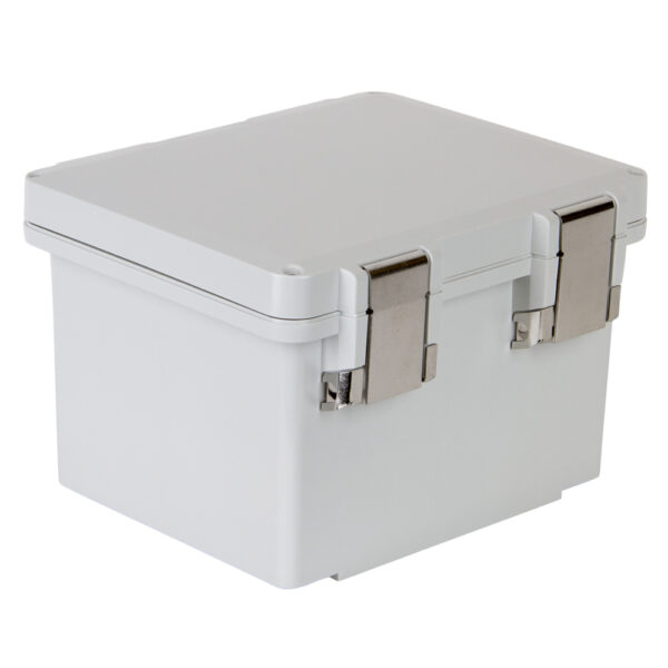 UL Polycarbonate 10x8x6 Polycon Enclosure | Hinged Metal Latch