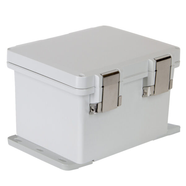 UL Polycarbonate 10x8x6 Polycon Enclosure | Hinged Metal Latch