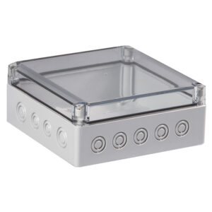 UL Polycarbonate Metric Series S Enclosures | PG Knockouts Transparent Cover | S3120055611PTU