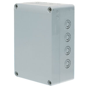 UL Polycarbonate Metric Series S Enclosures | PG Knockouts Gray Cover | S3120055840PGU