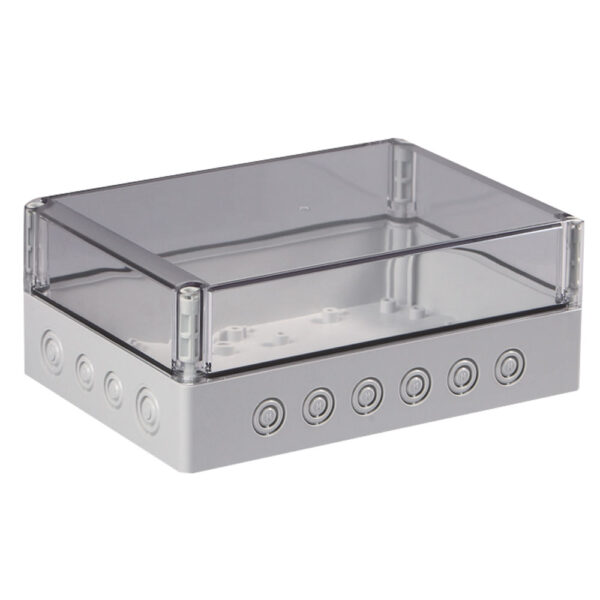 UL Polycarbonate Metric Series S Enclosures | PG Knockouts Transparent Cover | S3120055918PTU