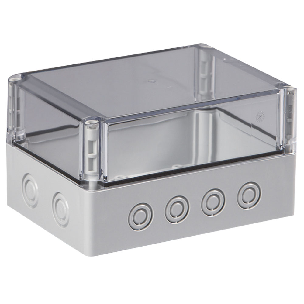 UL Polycarbonate Metric Series S Enclosures | Metric Knockouts Transparent Cover | S3120066587MTU