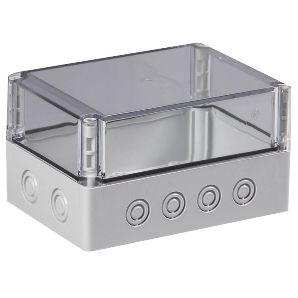 UL Polycarbonate Metric Series S Enclosures | Metric Knockouts Transparent Cover | S3120066594MTU