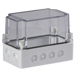 UL Polycarbonate Metric Series S Enclosures | Metric Knockouts Transparent Cover | S3120066686MTU