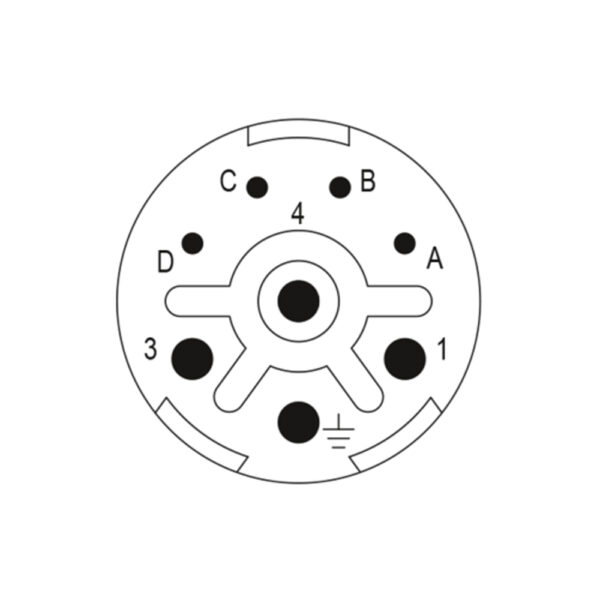 Contacts & Configurations M23 Power Inserts Circular Connectors Contact Config. | S7.084.943.102