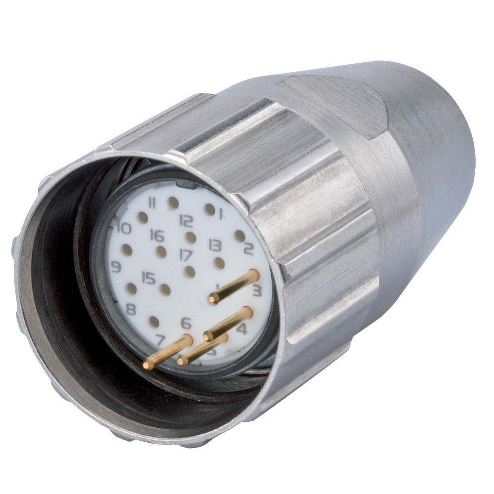 M23 Signal Connector - Bus-End | S7.105.000.000